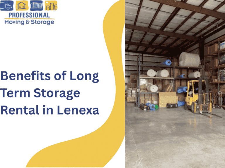 Benefits of Long Term Storage Rental in Lenexa