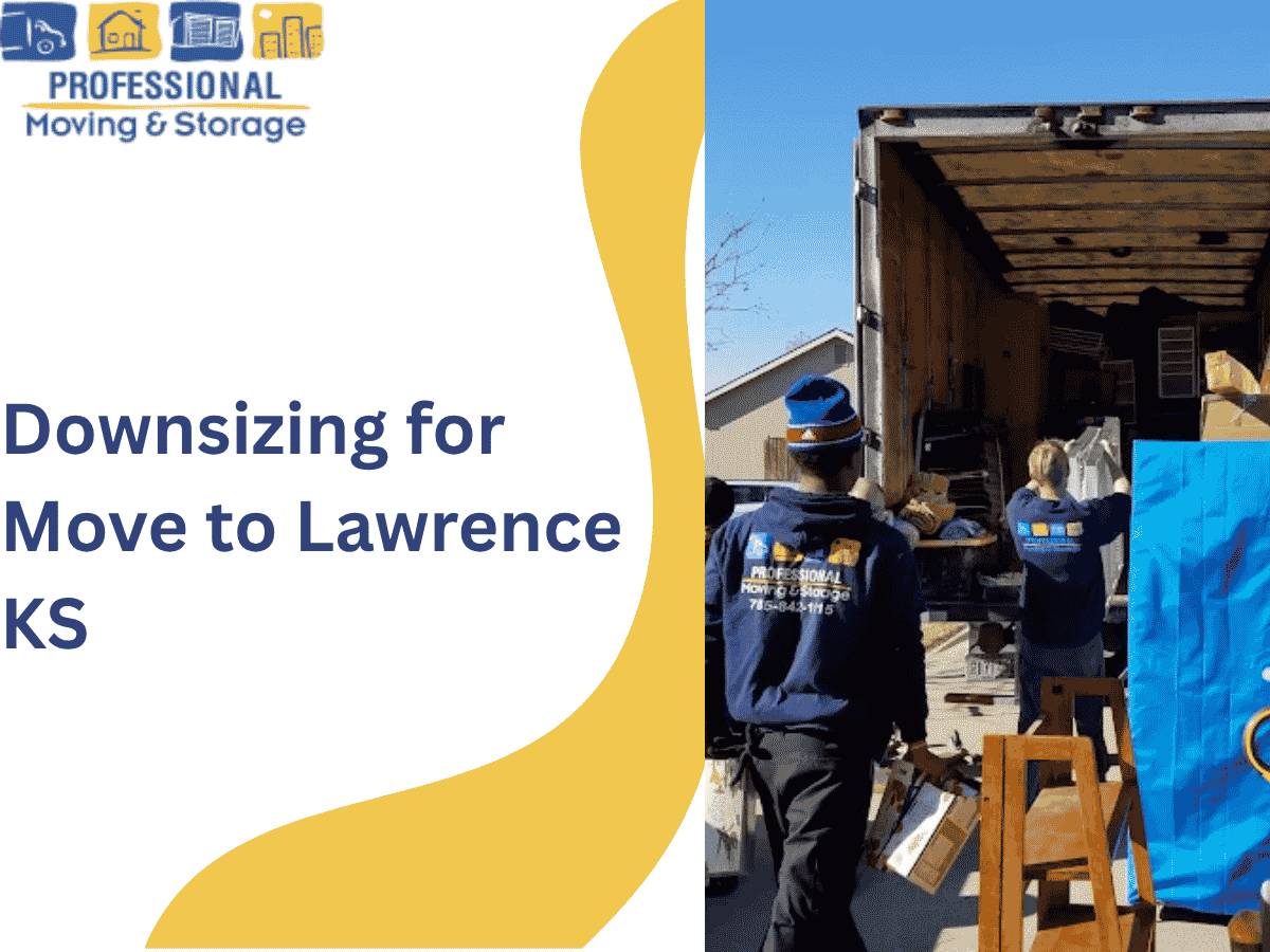 Downsizing for a Move in Lawrence KS